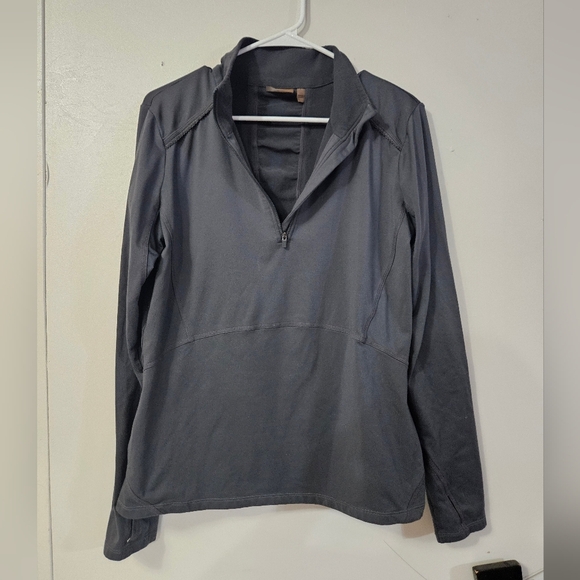 Athleta Quarter Zip Gray Pull Over! - Picture 1 of 7